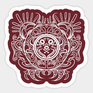 Weird Mandala 4 Sticker